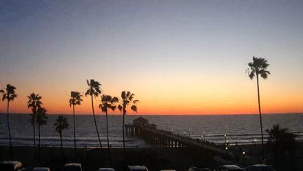 Manhattan Beach Pier Ultra HD Live Webcam - Mar 6, 2026, 6:05pm PST