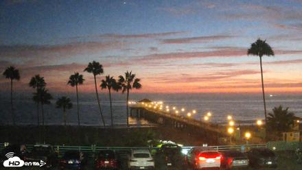 Manhattan Beach Pier Ultra HD Live Webcam - Aug 20, 2026, 8:11pm PDT
