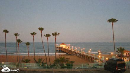 Manhattan Beach Pier Ultra HD Live Webcam - Apr 20, 2026, 5:57am PDT