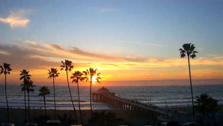 Manhattan Beach Pier Ultra HD Live Webcam - Feb 7, 2026, 5:26pm PST