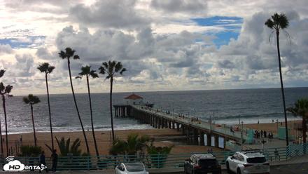 Manhattan Beach Pier Ultra HD Live Webcam - Oct 22, 2026, 3:29pm PDT
