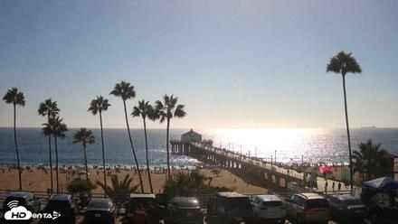 Manhattan Beach Pier Ultra HD Live Webcam - Aug 22, 2026, 4:56pm PDT