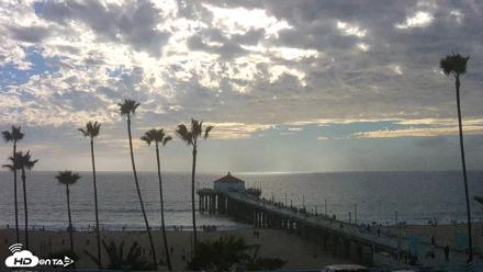 Manhattan Beach Pier Ultra HD Live Webcam - Sep 27, 2026, 5:26pm PDT