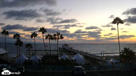 Manhattan Beach Pier Ultra HD Live Webcam - Aug 14, 2026, 7:54pm PDT