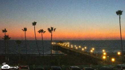 Manhattan Beach Pier Ultra HD Live Webcam - Sep 22, 2026, 7:22pm PDT