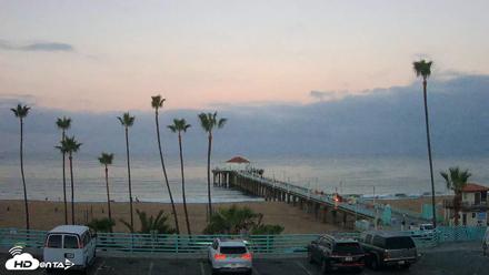 Manhattan Beach Pier Ultra HD Live Webcam - Sep 19, 2026, 6:40am PDT