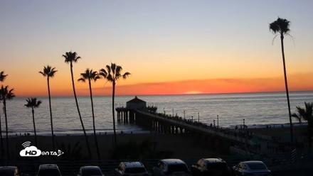 Manhattan Beach Pier Ultra HD Live Webcam - Oct 15, 2026, 6:27pm PDT