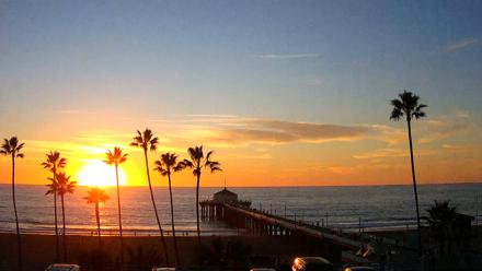 Manhattan Beach Pier Ultra HD Live Webcam - Dec 15, 2025, 4:42pm PST