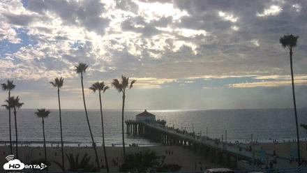 Manhattan Beach Pier Ultra HD Live Webcam - Sep 27, 2026, 5:27pm PDT