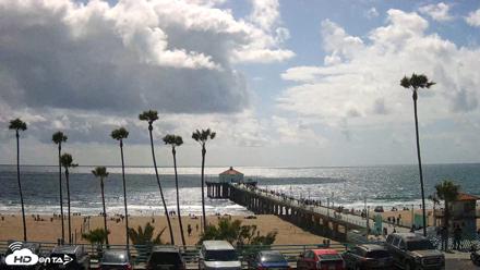 Manhattan Beach Pier Ultra HD Live Webcam - Apr 26, 2026, 3:37pm PDT