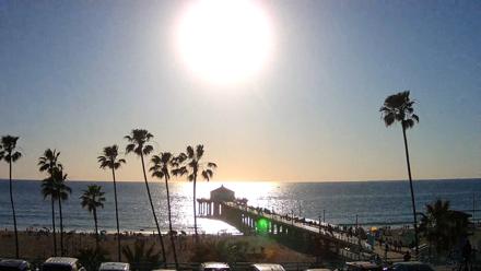 Manhattan Beach Pier Ultra HD Live Webcam - Mar 8, 2026, 5:40pm PDT