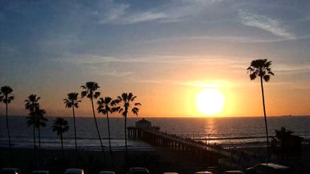 Manhattan Beach Pier Ultra HD Live Webcam - Mar 10, 2026, 6:46pm PDT