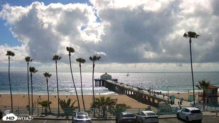 Manhattan Beach Pier Ultra HD Live Webcam - Apr 21, 2026, 3:57pm PDT