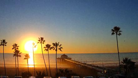 Manhattan Beach Pier Ultra HD Live Webcam - Jan 13, 2026, 4:50pm PST