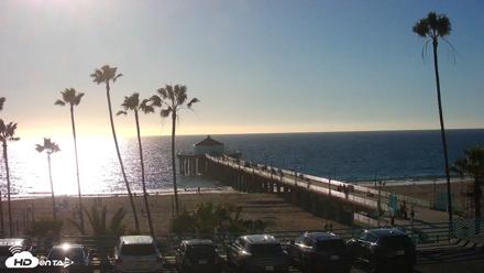 Manhattan Beach Pier Ultra HD Live Webcam - Oct 26, 2026, 4:38pm PDT
