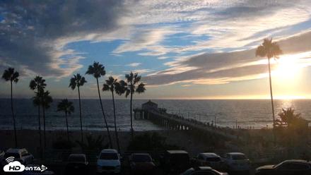 Manhattan Beach Pier Ultra HD Live Webcam - Sep 5, 2026, 6:49pm PDT