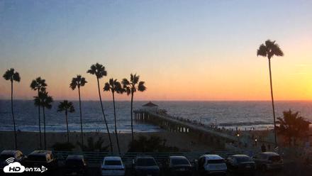 Manhattan Beach Pier Ultra HD Live Webcam - Aug 19, 2026, 7:29pm PDT