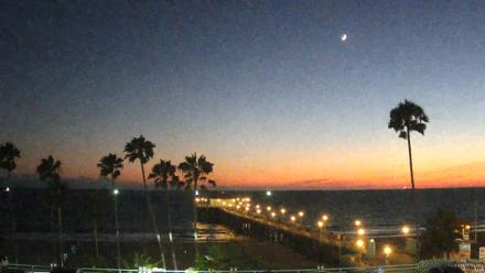Manhattan Beach Pier Ultra HD Live Webcam - Jul 27, 2025, 8:38pm PDT