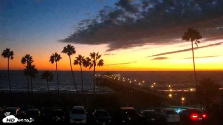 Manhattan Beach Pier Ultra HD Live Webcam - Sep 5, 2026, 7:41pm PDT