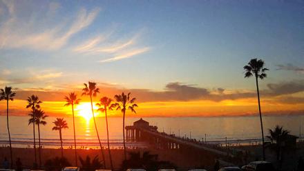 Manhattan Beach Pier Ultra HD Live Webcam - Jan 17, 2026, 5:09pm PST