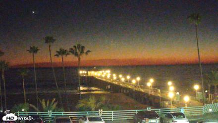 Manhattan Beach Pier Ultra HD Live Webcam - Oct 15, 2026, 7:14pm PDT