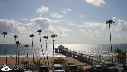Manhattan Beach Pier Ultra HD Live Webcam - Apr 26, 2026, 4:02pm PDT