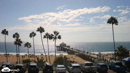 Manhattan Beach Pier Ultra HD Live Webcam - Aug 30, 2026, 3:48pm PDT