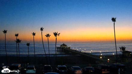 Manhattan Beach Pier Ultra HD Live Webcam - Sep 10, 2026, 7:36pm PDT