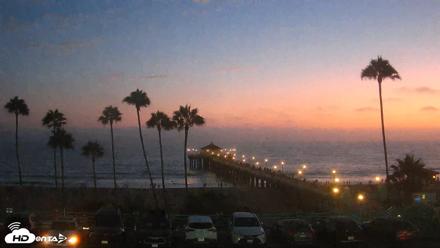 Manhattan Beach Pier Ultra HD Live Webcam - Jul 25, 2026, 8:29pm PDT