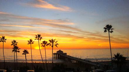 Manhattan Beach Pier Ultra HD Live Webcam - Jan 16, 2026, 5:12pm PST