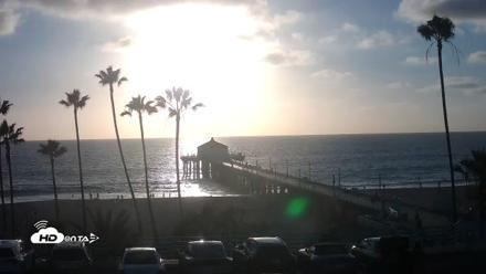 Manhattan Beach Pier Ultra HD Live Webcam - Oct 20, 2026, 5:38pm PDT