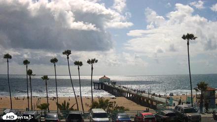 Manhattan Beach Pier Ultra HD Live Webcam - Apr 26, 2026, 3:37pm PDT