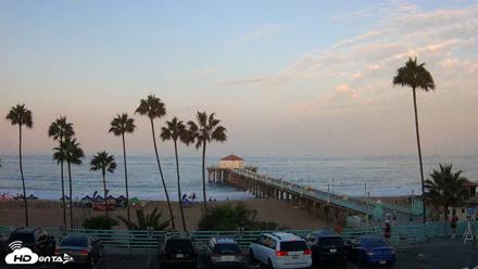 Manhattan Beach Pier Ultra HD Live Webcam - Aug 30, 2026, 6:51am PDT