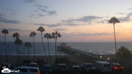 Manhattan Beach Pier Ultra HD Live Webcam - Aug 5, 2026, 8:04pm PDT