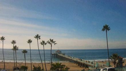Manhattan Beach Pier Ultra HD Live Webcam - Nov 10, 2025, 1:15pm PST