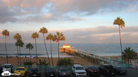 Manhattan Beach Pier Ultra HD Live Webcam - Sep 4, 2026, 6:56am PDT