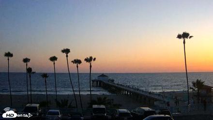 Manhattan Beach Pier Ultra HD Live Webcam - Apr 27, 2026, 7:32pm PDT