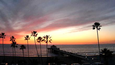 Manhattan Beach Pier Ultra HD Live Webcam - Jan 28, 2026, 5:36pm PST