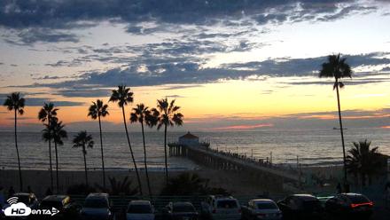 Manhattan Beach Pier Ultra HD Live Webcam - Sep 8, 2026, 7:19pm PDT