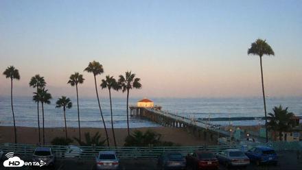 Manhattan Beach Pier Ultra HD Live Webcam - Aug 19, 2026, 6:38am PDT