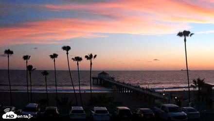 Manhattan Beach Pier Ultra HD Live Webcam - Apr 20, 2026, 7:37pm PDT