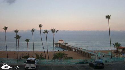 Manhattan Beach Pier Ultra HD Live Webcam - Sep 22, 2026, 6:52am PDT