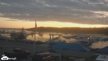 Lopez Island Marina Live Webcam - Jun 28, 2026, 9:39pm PDT