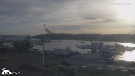 Lopez Island Marina Live Webcam - May 23, 2026, 7:25pm PDT