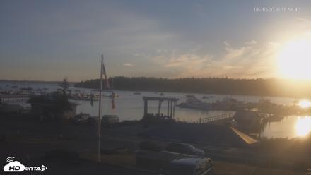 Lopez Island Marina Live Webcam - Aug 10, 2026, 7:56pm PDT