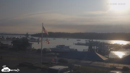 Lopez Island Marina Live Webcam - Jul 12, 2026, 7:20pm PDT