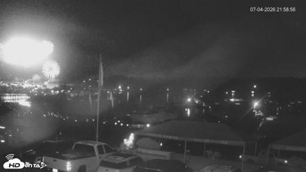 Lopez Island Marina Live Webcam - Jul 4, 2026, 10:59pm PDT