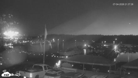Lopez Island Marina Live Webcam - Jul 4, 2026, 10:37pm PDT
