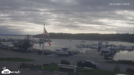 Lopez Island Marina Live Webcam - Apr 27, 2026, 6:08pm PDT