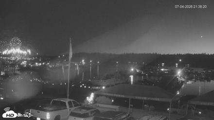 Lopez Island Marina Live Webcam - Jul 4, 2026, 10:38pm PDT